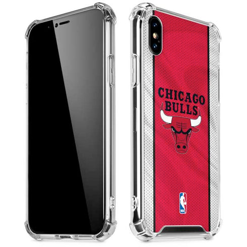 NBA Chicago Bulls Away Jersey iPhone XS Max Clear Case